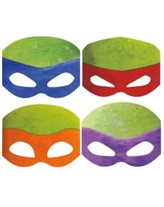 Set de máscaras de las Tortugas Ninja