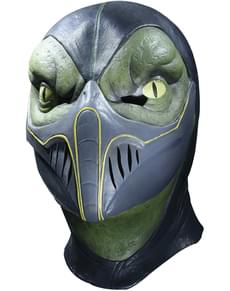 Reptile Maske für Erwachsene deluxe aus Latex Mortal Kombat