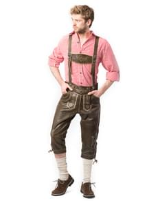Mens Lederhosen Retro