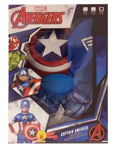 Kostüm Captain America Avengers für Jungen in einer Schachtel