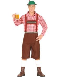 Man's Wooden Doll Costume