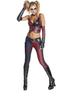 Costume de Harley Quinn pour femme Arkham City