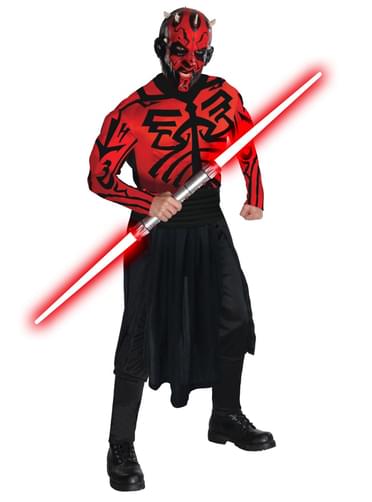 Deluxe Lihaksikas Darth Maul -asu aikuisille