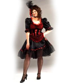 Tanzsalon Kostüm für Frauen große Größe