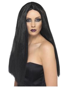 Peluca de bruja larga