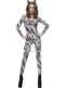 Zebra print body stocking