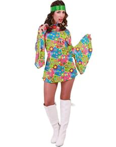 Costume flower power da donna