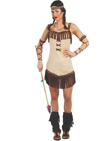 Déguisement d'indienne séductrice