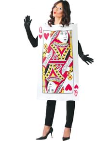 Costume carta regina di cuori