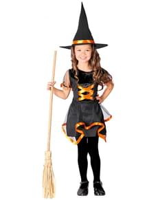 Grinsende Hexe Kostüm für Mädchen