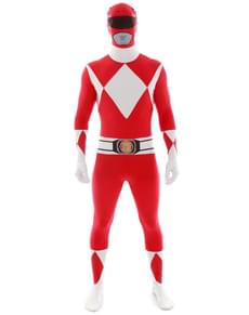 Morphsuit Power Ranger rød kostume