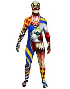 Costume de clown maléfique Monster Collection Morphsuit