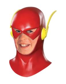 Flash Maske für Kinder aus Latex komplett