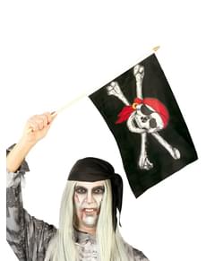 Drapeau noir de pirate