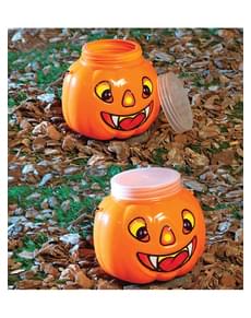 Panier de 15 cm Citrouille avec Couvercle