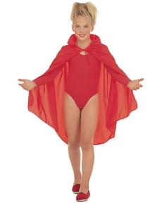 Mantello rosso infantile