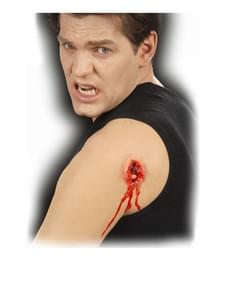 Ferita da proiettile di grosso calibro