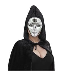 Masque argenté giter vert