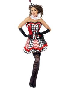 Costume Arlequin Fever pour femme