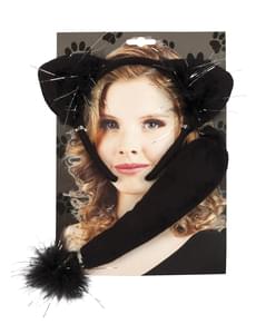 Womens cat accessories set