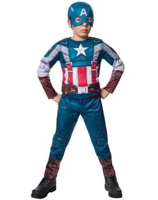 Captain America Kostüm für Jungen retro deluxe Captain America: Der Wintersoldat
