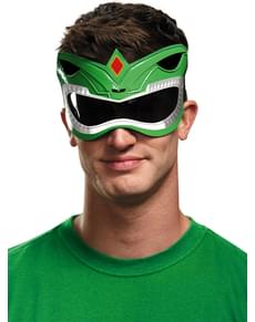 Green Mighty Moprhin Power Ranger Maskerade Maske Voksen