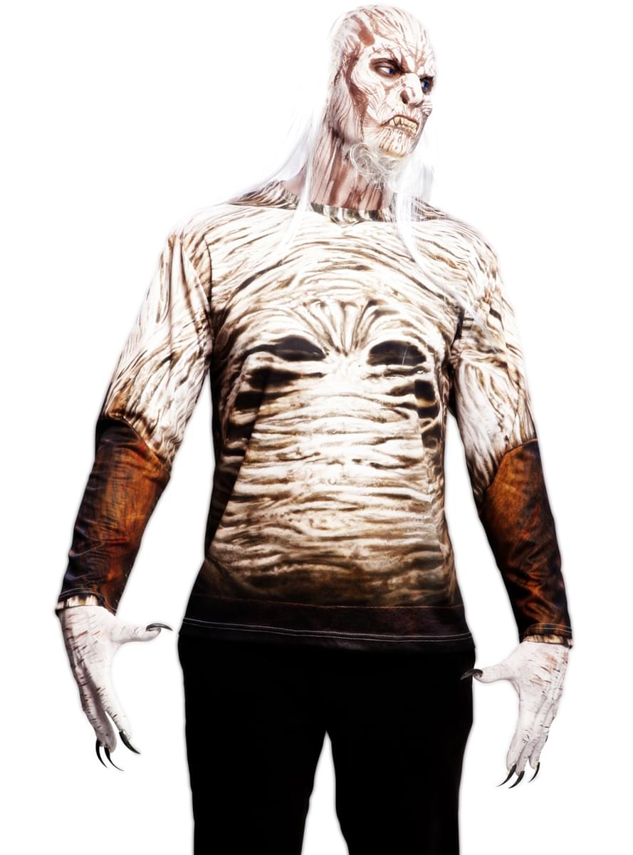 Camiseta de caminante blanco white walker disfraz  Funidelia