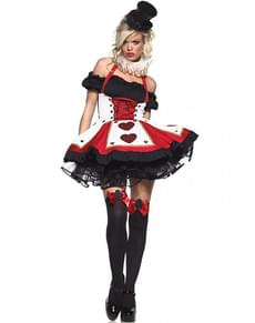 Sexy Card Queen Costume for women