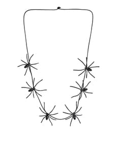 Collier araignée femme