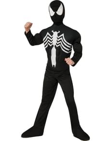 Costume da Spiderman nero Ultimate Spiderman deluxe bambino