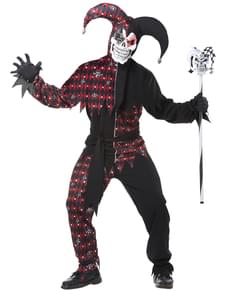 Böser Narr Kostüm für Herren
