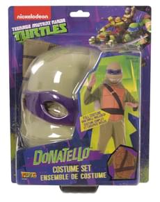 Donatello Ninjakilpikonnat, poikien asu laatikossa