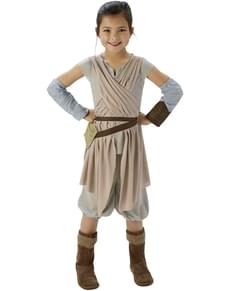 Girls Rey Star Wars Episode 7 Costume