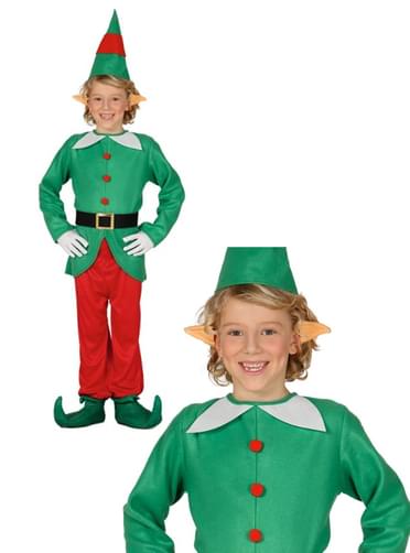 Boys Fun Elf Costume