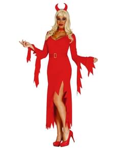 Womens fashionable she devil costume