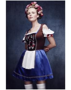 Déguisement bavaroise intéressante femme