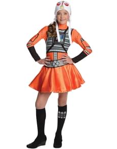 Dívčí kostým pilotka X-Wing Hvězdné války