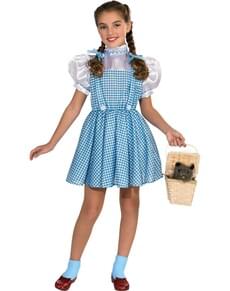 Girls Dorothy The Wizard of Oz deluxe costume
