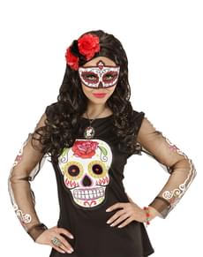 Mask Glänsande Catrina för henne