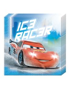 20 kpl pakkaus Autot Jää -lautasliinoja
