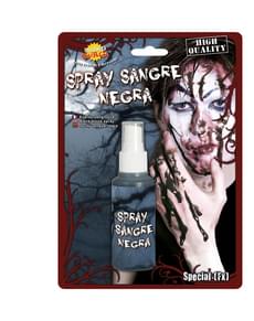 Sort blod på spray