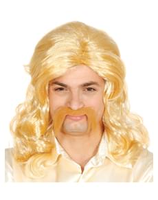 Parrucca da gallo artista per uomo