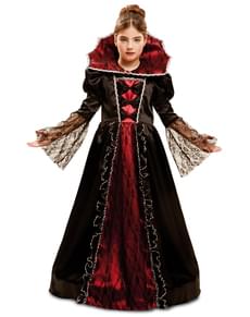 Elegantes Vampirin Kostüm für Mädchen