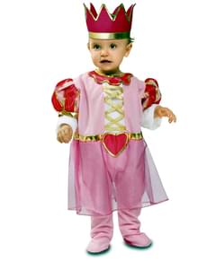 Costume da principessa rosa per neonato