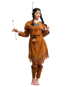 Costume da indiana guerriera per donna