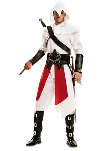 Hvit Morder Kostyme Mann