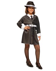Girl's Elegant Gangster Costume