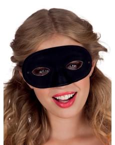 Maschera nera per adulto