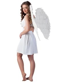 Aikuisten Valkoiset Enkelin Höyhensiivet