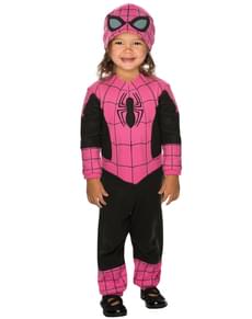 Baby's Pink Spidergirl Costume